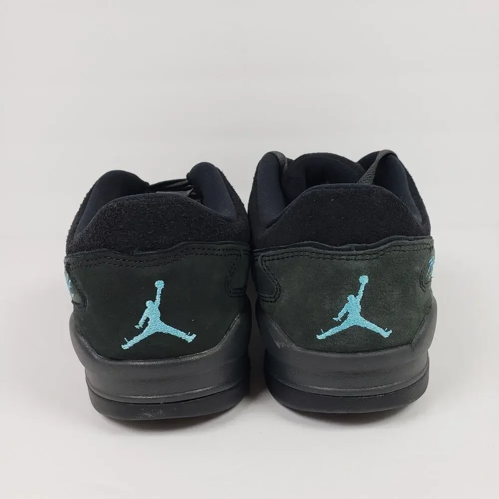 Nike Air Jordan Flight Court Mens Size 10 Black Gamma Blue Anthracite Shoes